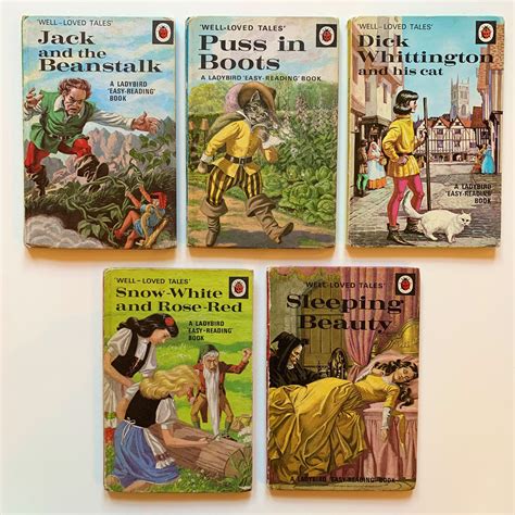 Ladybird Books Of Well Loved Tales 1965 1969 S T Etsy