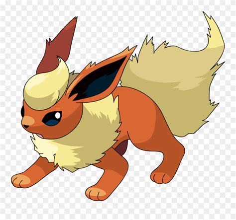 Flareon By Kirkbutler-d36eibx - Pokemon Eevee Evolution Flareon Clipart (#3564814) - PinClipart