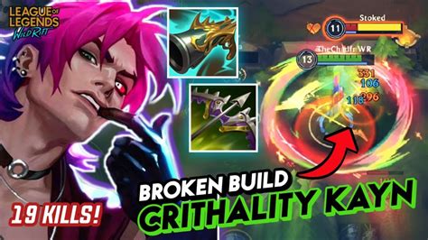 LS CRITHALITY KAYN THE NEW META BUILD 19 KILLS KAYN GAMEPLAY Wild