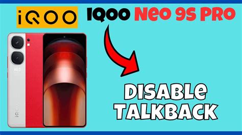 Iqoo Neo S Pro Disable Talkback How To Turn Off Talkback Mode Youtube