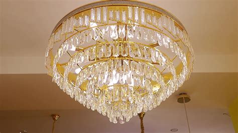 Modern K Crystal Chandelier Ceiling European Vintage Luxury Hanging