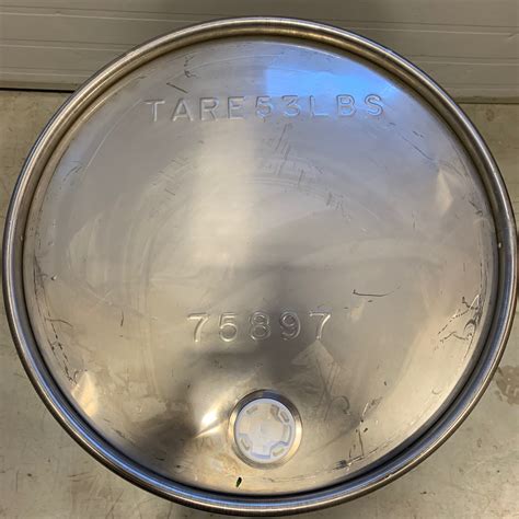 Acier Inoxydable Gallons L Stainless Drum Zayat Aroma