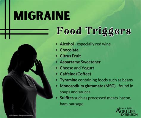 Foods can be Migraine Triggers | San Saba News & Star