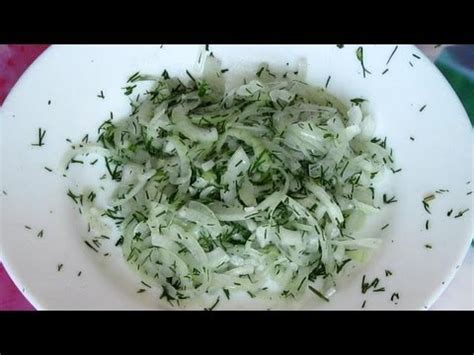Маринованный лук - Вкусно и Просто! - YouTube