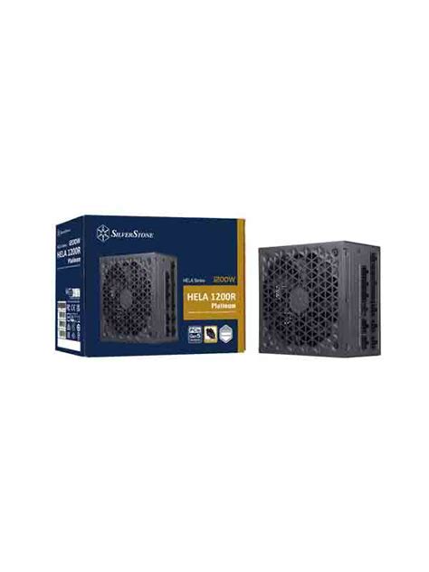 SilverStone HELA 1200R Platinum 1200W PCIe 5 0 Fully Modular ATX Power