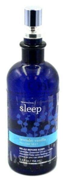 Bath And Body Works Aromatherapy Sleep Lavender Vanilla Pillow Mist 5 3