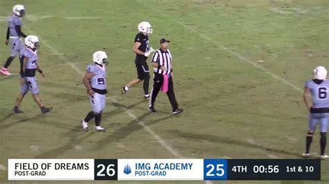 2022 Img Academy Football Livestream Fod Vs Img Academy Post Grad