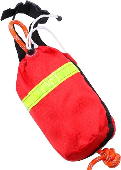 Water Rescue Rope Bag With Reflective Tapes High Visibility Floating