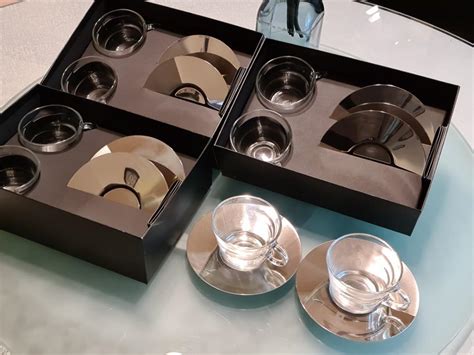 Nespresso Cups And Saucers X 3sets Furniture And Home Living Kitchenware And Tableware Coffee