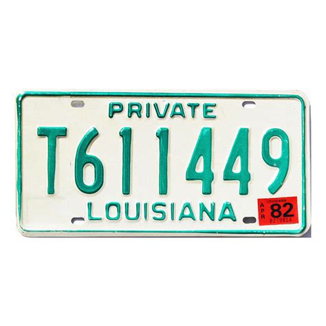 1982 Louisiana Truck #T611449 | Louisiana License Plates