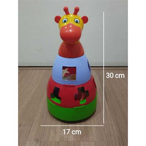 Brinquedo infantil girafa educativa didática e pedagógica Shopee Brasil