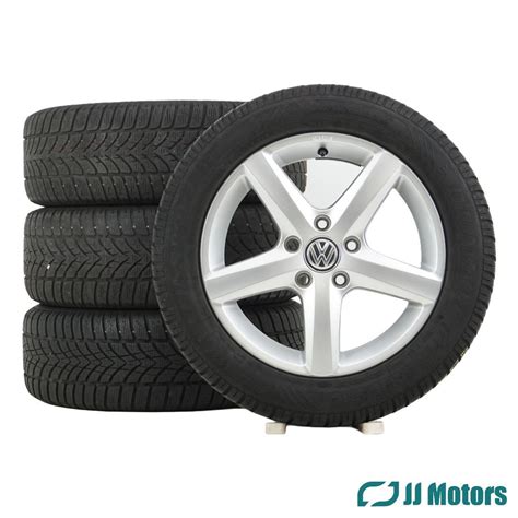 Original Vw Polo G Iv Aw Complete Winter Wheels Inch R