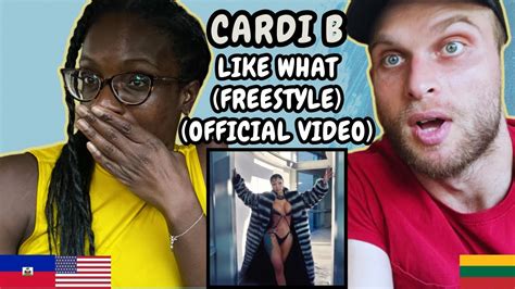 Reaction To Cardi B Like What Freestyle Official Music Video