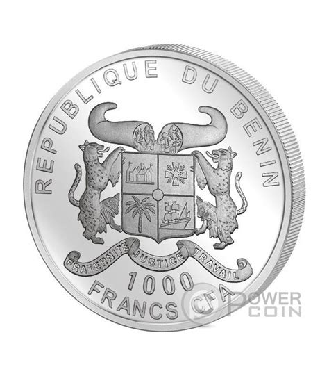 Source Of Life Oz Monnaie Argent Francs Benin