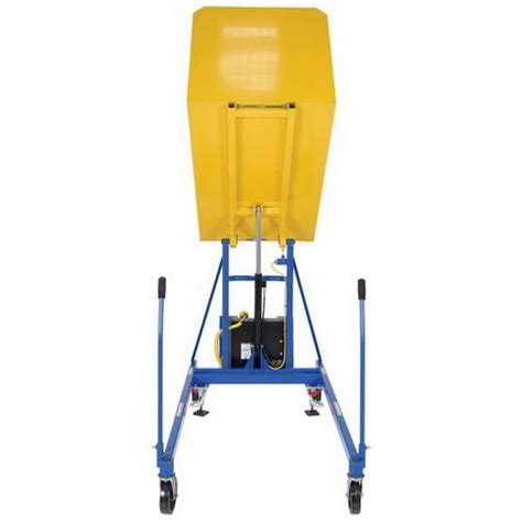 Buy Vestil Tcd U 48 Dc Universal Trash Can Dumper 48 916 Mega Depot