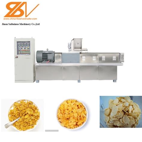 2024 Corn Flakes Extruder Processing Machine Line With Spare Parts