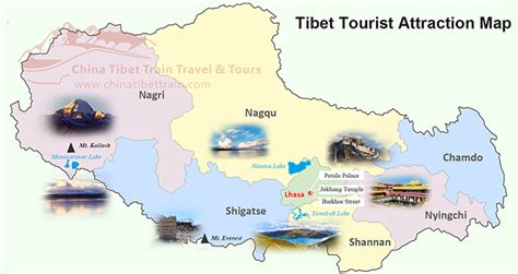 Tibet and Nepal Travel Maps: Where is Tibet and Nepal and How to Travel ...