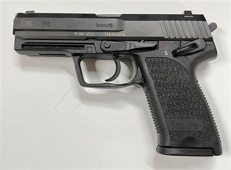 Reliable Gun Vancouver 3227 Fraser Street Vancouver Bc Canada Used Handk P8 9mm Pistol 2x