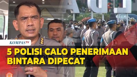 Kapolda Jateng Pecat Polisi Yang Jadi Calo Penerimaan Bintara Youtube