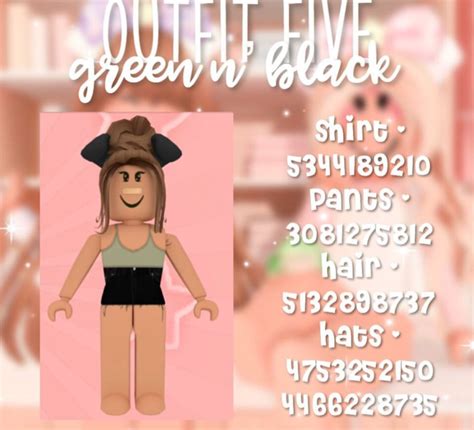 List Of Green Outfit Codes For Roblox Ideas Spaceheaters Us