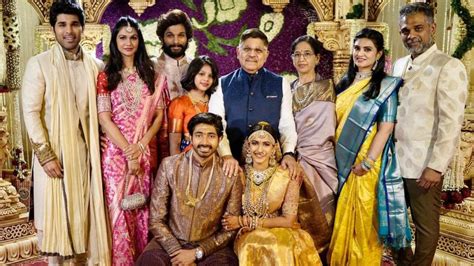 Allu Arjun and family congratulate newlyweds Niharika and Chaitanya ...