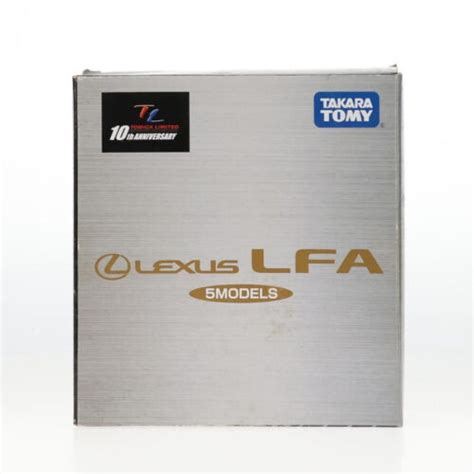 Tomica Limited Lexus Lfa 5models 10th Anniversary Takara Tomy New From Japan Ebay