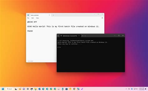 How To Create Batch Script Files On Windows 11 Windows Central