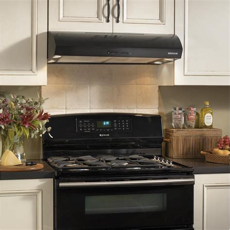 Broan 42 Inch 300 Cfm Under Cabinet Range Hood Black Qp142bl Bbqguys