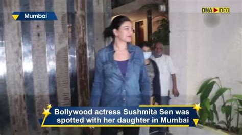 Bollywood Diva Sushmita Sen Spotted In Casual Attire In Mumbai