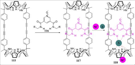 Scheme Structural Representation Of Rotaxane And Its Ion Pair