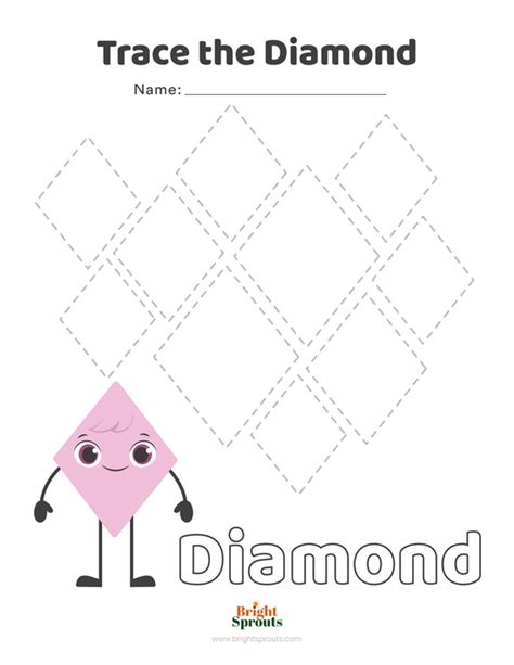 Shape Tracing Worksheets Free Printable Worksheets Library