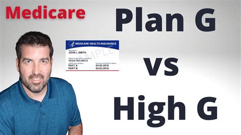 Plan G Vs High Deductible Plan G Medicare Numbers And Data YouTube