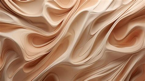 Premium Ai Image Generative Ai Orange And Beige Modelling Clay Gypsum