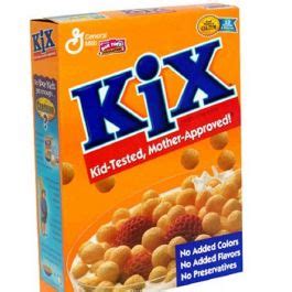 Kix Cereal 4/25 oz Box