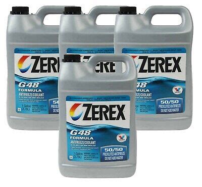 Valvoline Zerex Gallons Antifreeze Coolant Blue G Prediluted X