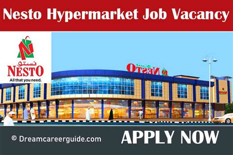 Nesto Hypermarket Job Vacancy In Dubai 2022