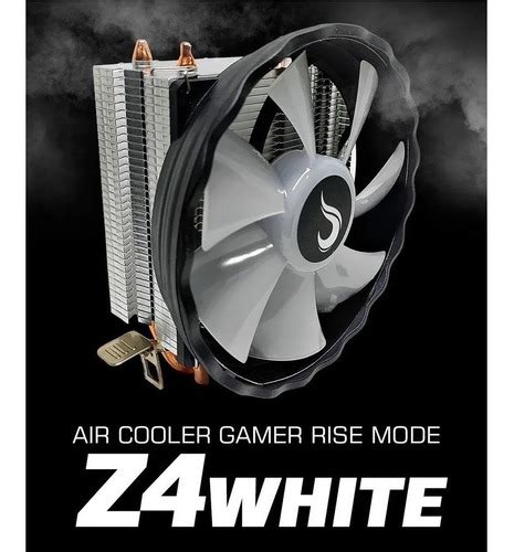 Air Cooler Gamer Rise Mode Z4 White Novo Parcelamento Sem Juros