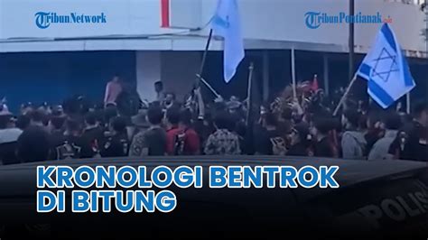 Kronologi Lengkap Bentrok Massa Pro Palestina Vs Pendukung Israel Di