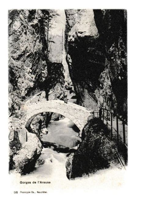 Ak Carte Postale Gorges De L Areuse Kaufen Auf Ricardo