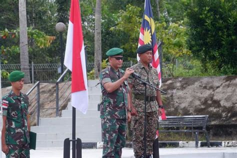 Wadan Kolakops Rem 121abw Pimpin Upacara Pembukaan Patroli