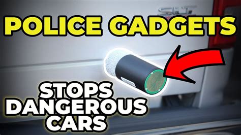 Police Gadgets That Can Stop Deadly Cars Star Chase The Grappler