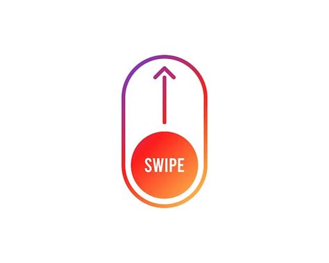 Premium Vector Swipe Up Buttons Set Application And Social Network