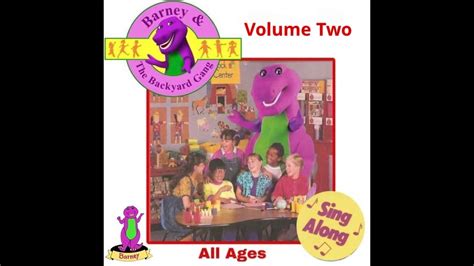 Barney And The Backyard Gang Volume 2 Sing Along 1990 Cd Youtube