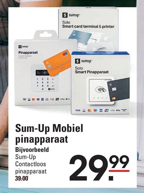 Sumup Mobiel Pinapparaat Aanbieding Bij Sligro