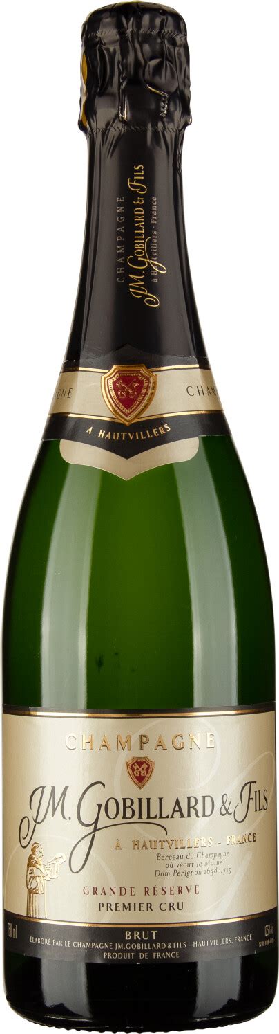 J M Gobillard Fils Grande Reserve Premier Cru Brut Hautvillers Ab