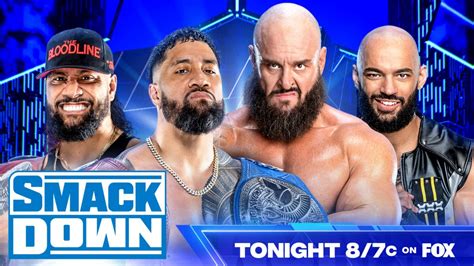 Wwe Smackdown Results Feb 10 2023 Usos Vs Ricochet And Strowman Tpww