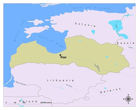 What is the Capital of Latvia? | Mappr