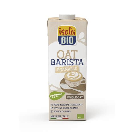 Abbot Kinney S Bebida De Avena Barista Ecol Gica Isola Bio Brik L