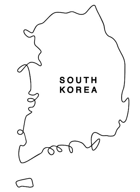 South Korea coloring pages - ColoringLib
