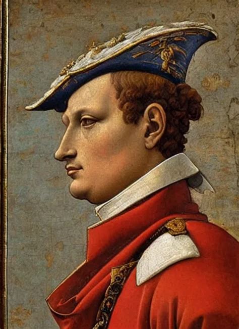 Grandiose Epic Renaissance Portrait Of Napoleon Stable Diffusion